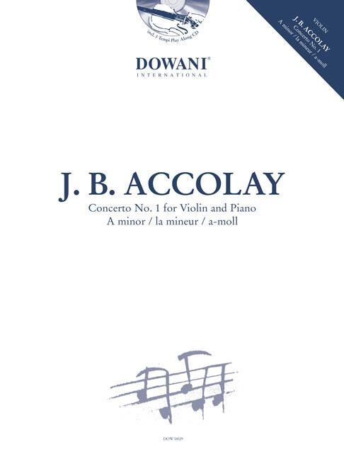 Concerto No. 1 for Violin and Piano in A-Minor noty pro housle a klavír